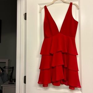 ASOS Red Cocktail Dress